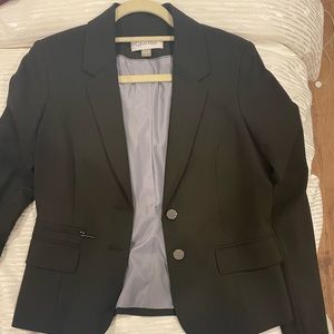 Black Calvin Klein blazer